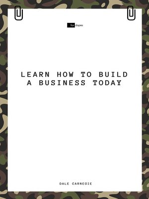 cover image of Learn How to Build a Business Today